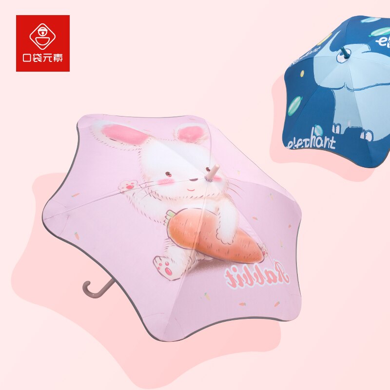 Petit enfants parapluie crochet support Vintage mignon parapluie Corporation dessin animé Ombrelli Da Pioggia ménage marchandises BL50CS