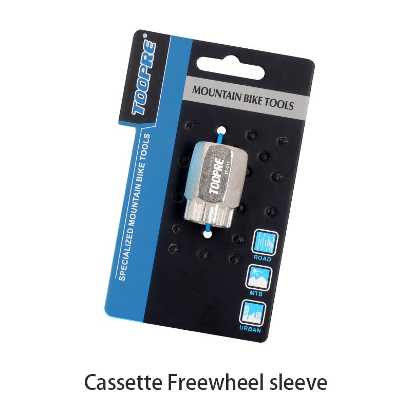 TOOPRE Bicycle Cassette Freewheel Sleeve Thread-on Freewheel Bottom Bracket Hubs Removal Repair Tool Bike Parts: Tool A