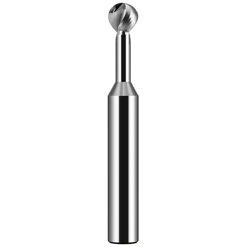 Romtic Hrc58 Wolfraam Staal Carbide 2-Fluit Lolly Eindmolen Verlengd Voor Aluminium/Staal Cnc Mechanische Bewerkingsgereedschappen: 3.175*2*4 / 34mm