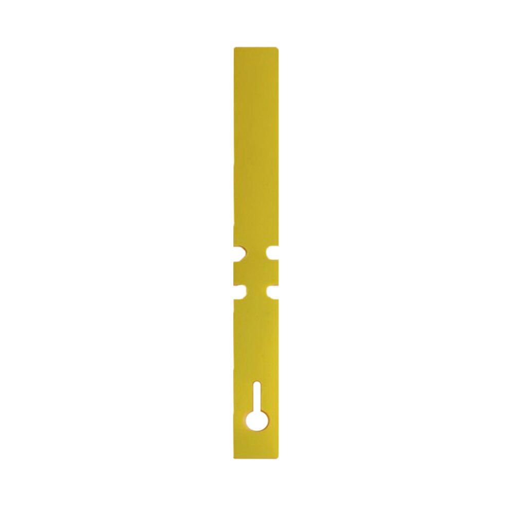 Étiquettes à suspendre pour jardin, plantes, semis, arbres fruitiers, signes, carte rapide, outil de classification, 50 pièces: YELLOW