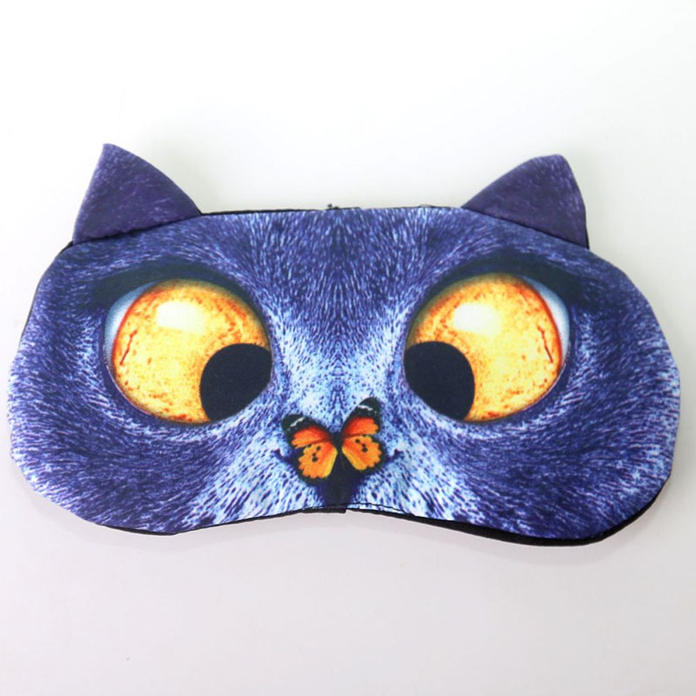 1 pc oeil aide à la vue Patch repos drôle yeux ombre réglable sommeil & ronflement 3D mignon Animal vue oeil dormir