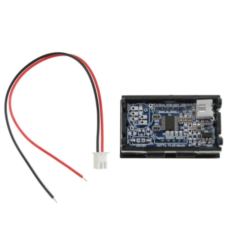 Dc 3.5~30v Led Panel Voltage Meter Digital Led Display Voltmeter