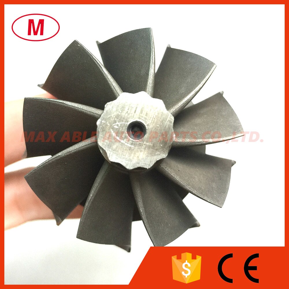 GT2871R GT2876R Ball bearing Turbocharger Turbo turbine shaft&wheel/turbine wheel/Turbine shaft 47.00mmx53.80mm 9 blades 113mm