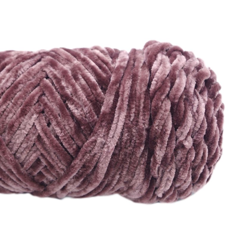 Fil Chenille en velours pour tricot à la main, fil de Crochet en fausse laine, moyen et épais, bricolage, écharpe artisanale, pull, fournitures de tricot: 8