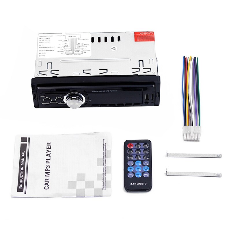 12V Fm RECEPTOR de Radio Estéreo Mp3 Wma Wav Flac Coche: Default Title