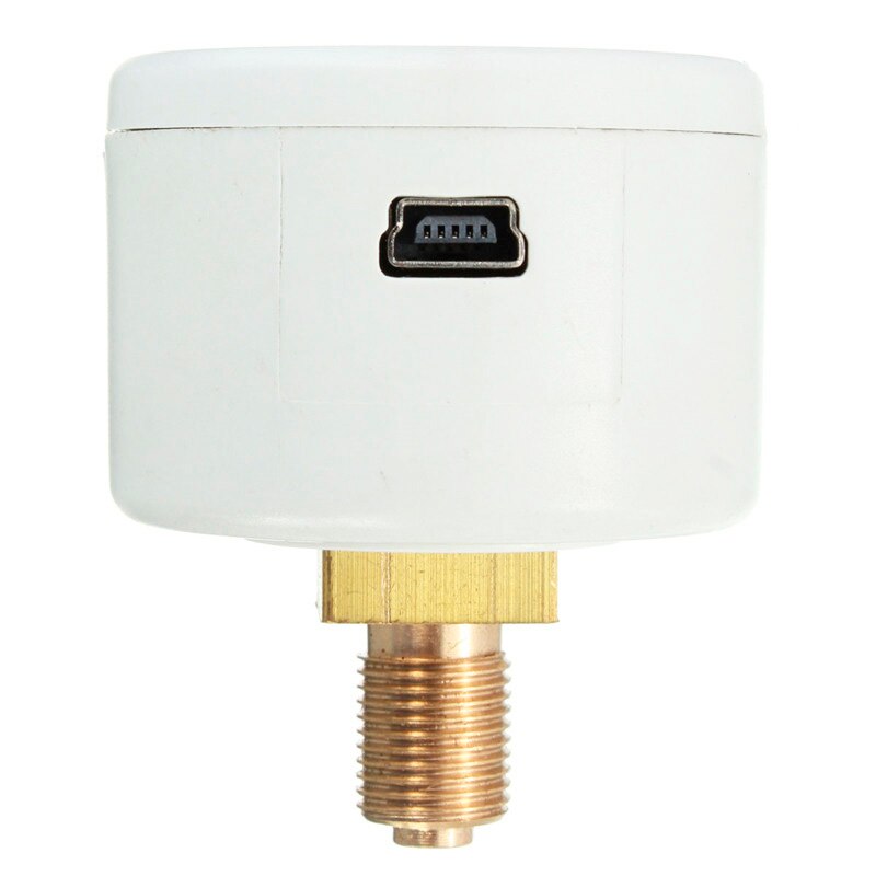 Manómetro Digital LCD de 40mm, 450psi/30atm, minifuente de batería de 3V, manómetro con USB RS232