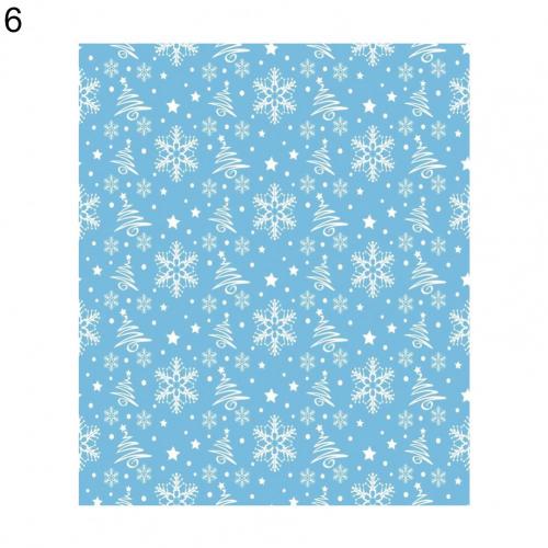Good Paper Delicate Texture DIY Adorable Snowflake Pattern Packing Paper for Dorm Craft Paper Wrapping Paper: 6