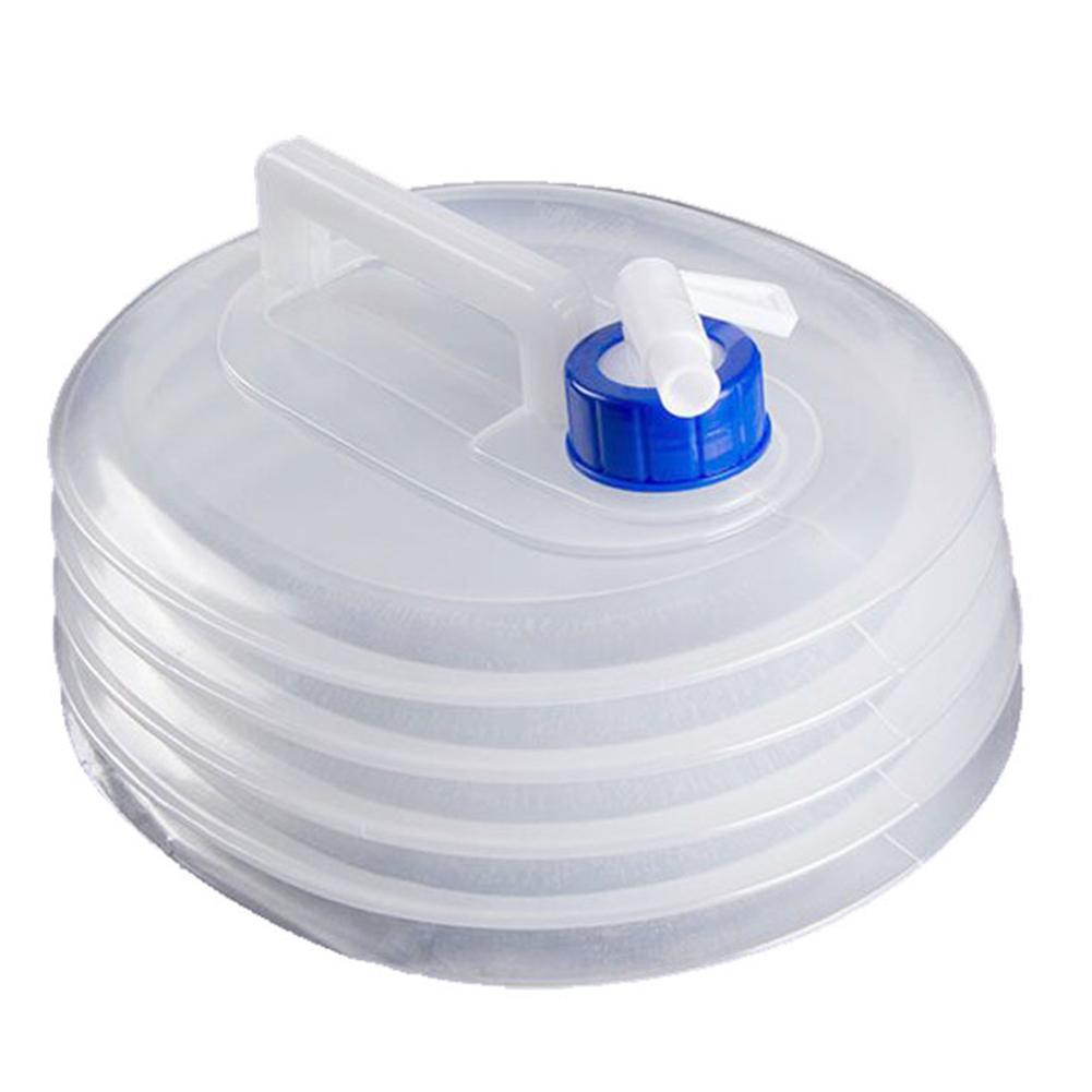 Opvouwbare Water Container Outdoor Wandelen Vissen Opvouwbare Waterzak Camping Water Tank Emmer Zakken Emergency Fles Tank Tas: Default Title