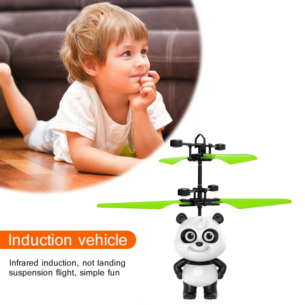 Vliegende Bal Lichtgevende Kid 'S Vlucht Ballen Elektronische Infrarood Inductie Vliegtuigen Afstandsbediening Speelgoed Mini Helicopter Kinderen