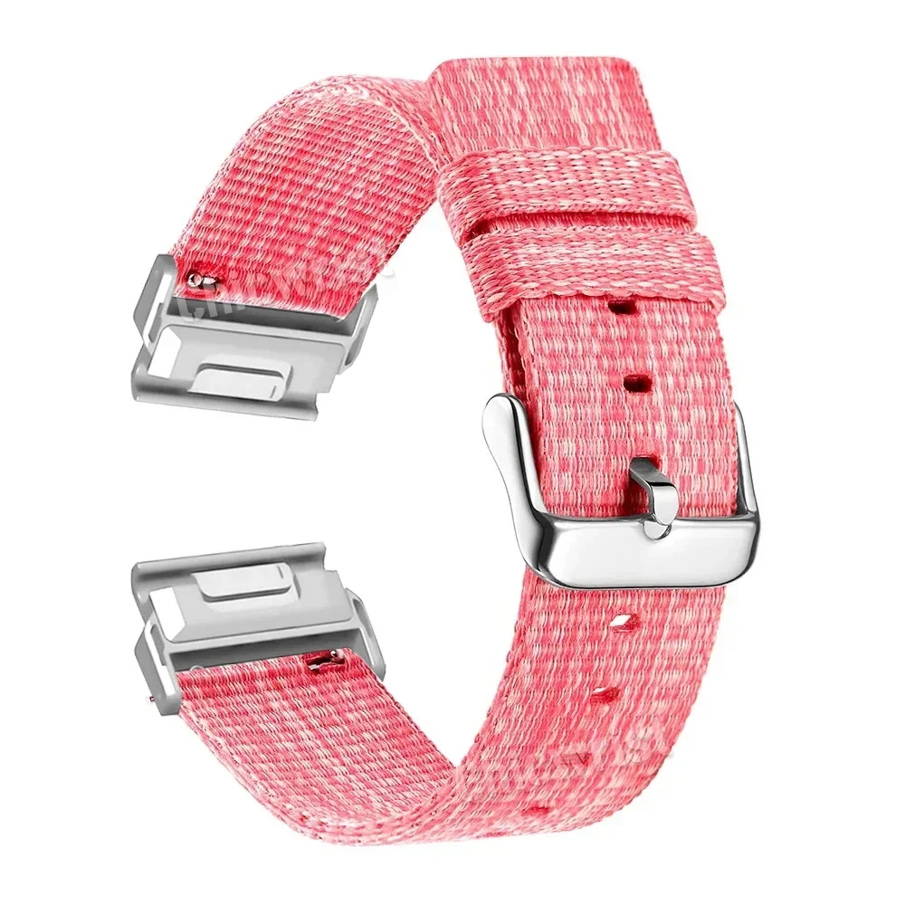 26mm 22mm nylon klokkereim til garmin watch fenix 8 7x 6x 7 5 6 pro 5x tactix 7 pro armbånd stropp smartklokke erstatningsarmbånd: Svart hvit / 22mm