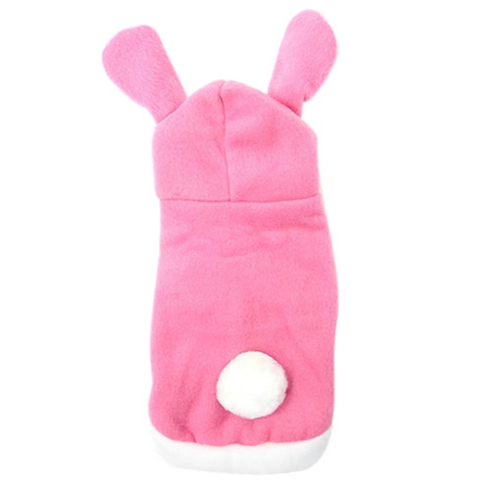Mignon Lapin Forme Chien Costume Polaire À Capuche Manteau Chien Vêtements Pour Animaux De Compagnie Fournitures Pour Animaux de Compagnie produit
