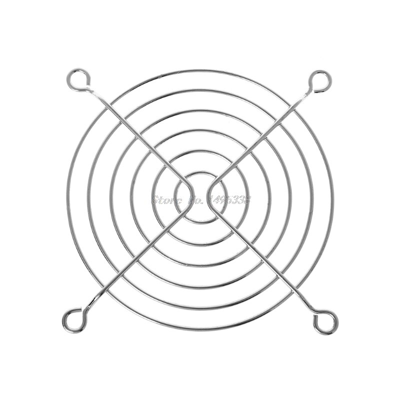 Fan Protection Net Grille 3/4/6/7/9/12cm Dia Iron Mesh Safety Grid For Computer Case Fans Whosale: 12