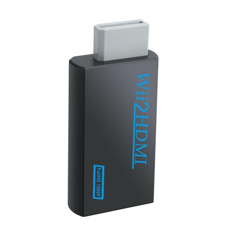 Wii To Adapter Wii To HDMI Converter Support Full HD 1080P 3.5mm Audio Wii2HDMI Cable Adapter For HDTV Wii Converter