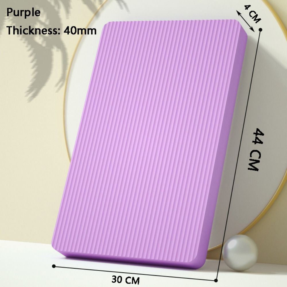 Sports NBR NBR Balance Pad Purple Black High Density Yoga Mat Support Balance Pad