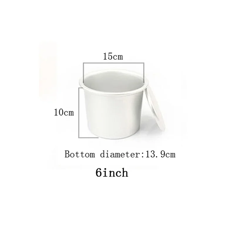 4/5/6/8Inch Hollow Schoorsteen Chiffon Cake Bakken Pan Verhooging Verdikking Cheesecake Mousse Cakevorm bakken Accessoires