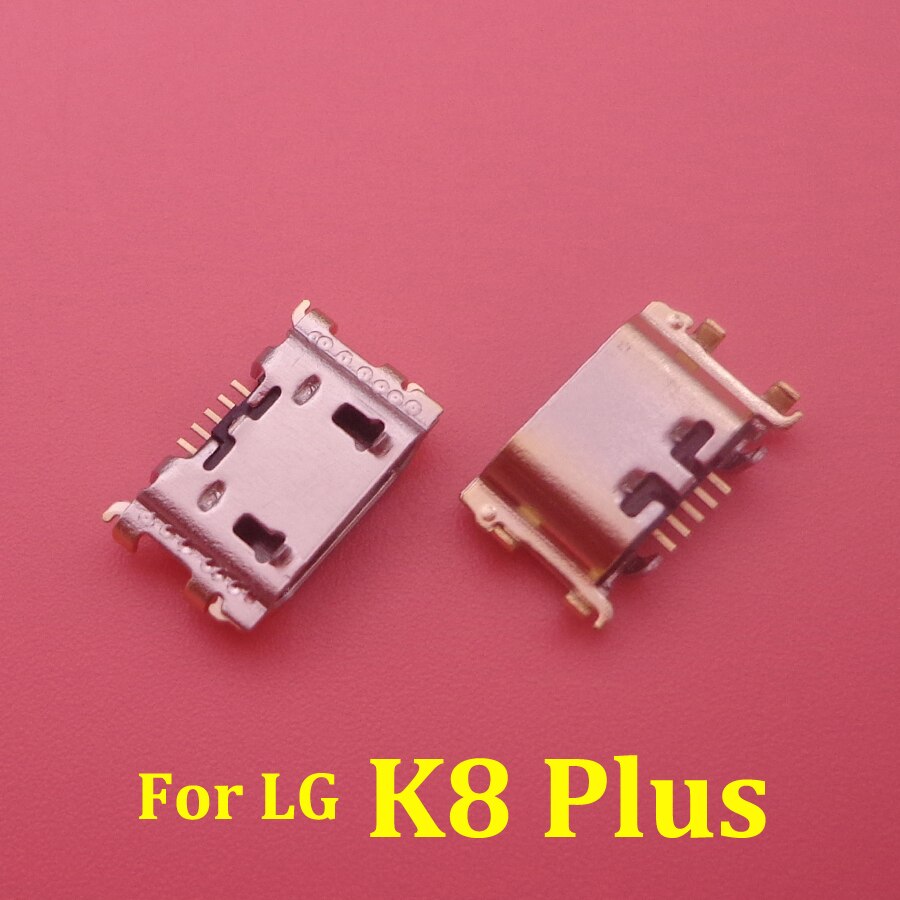 100 Teile/los USB Ladung Hafen Verbinder Aufladen Jack Buchse Dock Für LG K9 K11 K4 K10 K8 K12 Plus K50 K50s Q60