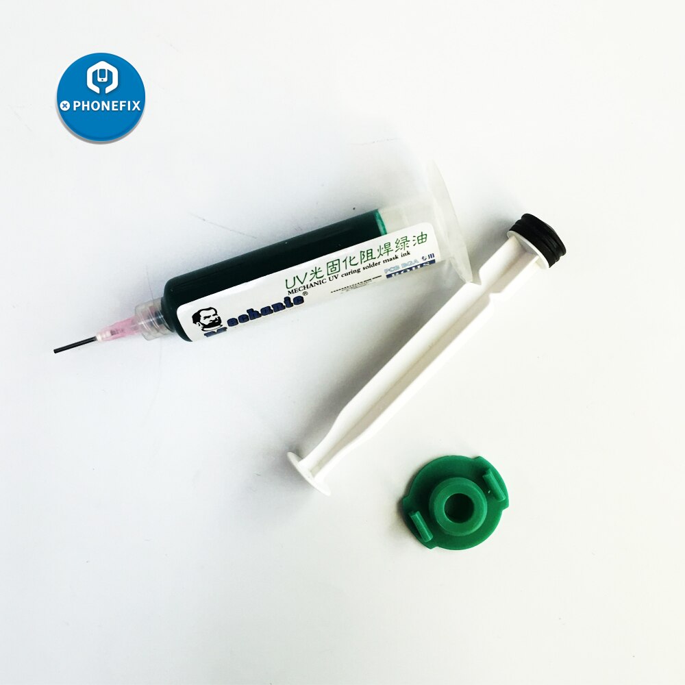 10CC Mechanic UV Solder Resist PCB UV curable solder mast for phone repairing PCB BGA after soldering rework
