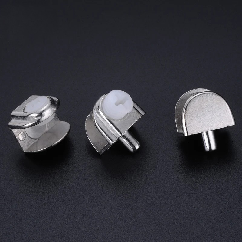 20 Stück halbrunde Halbkreis 3-9mm dicke Glas klemmen Glas regal halterung Klemm halterung Halterung Halterung Eck halterung Clips