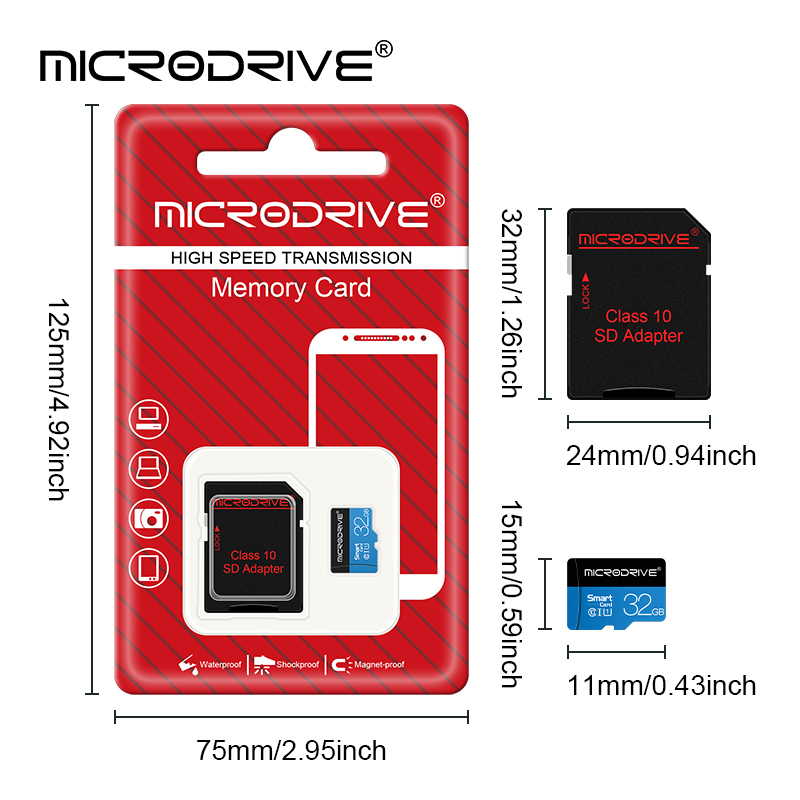 Original memory card 16 gb 32 gb 64 gb 256 gb 512 gb evo plus flash mini sd card 128 gb 10 uhs-i high-speed micro tf card