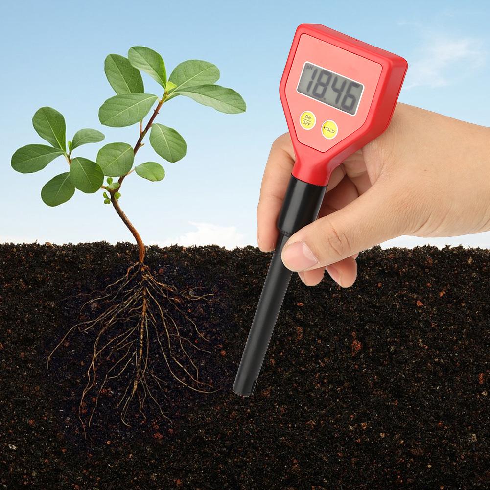 PH-98103 Digital Soil PH Meter Portable Water PH Tester for Aquarium Lab Swimming Pool measuring