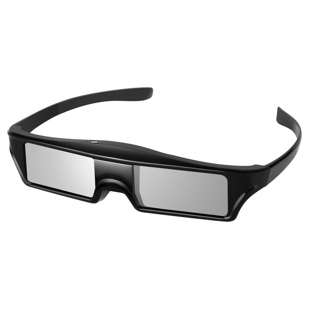 Active Shutter 3D Bril Oplaadbare Bluetooth 3D Eyewear Compatibel Met Epson Projector Sony Panasonic Samsung 3D Tvs