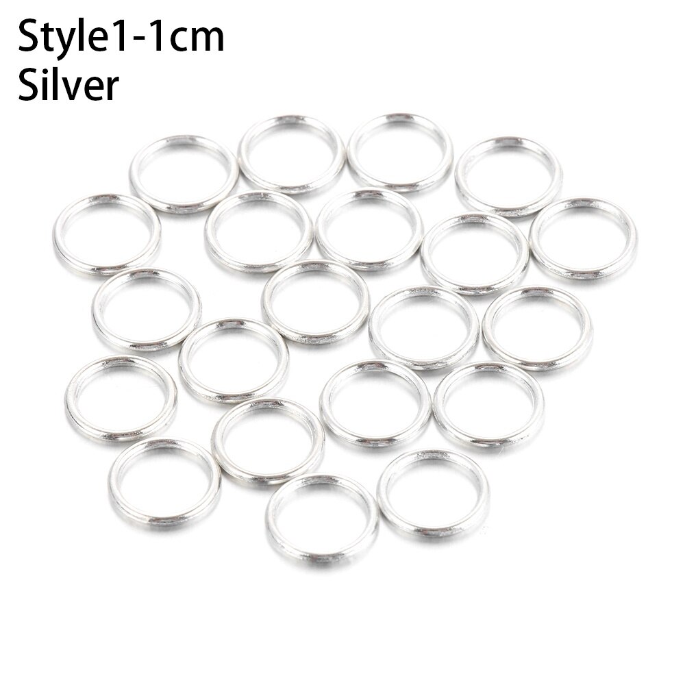 Goudkleurige, zilverkleurige metalen legering, nylon gecoate bh-ringen en schuifregelaars, riemverstellers, gespen, 20 stuks ondergoedverstelaccessoires: 10