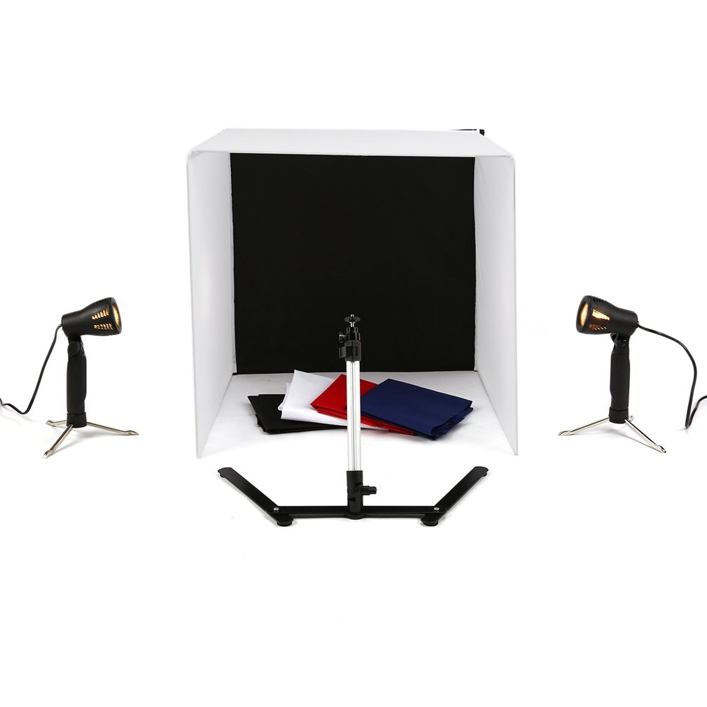 Portable Size 40cm Foldable Photography Camera Photo Studio Box Light Tent Set Box Set for Digital DSLR Camera