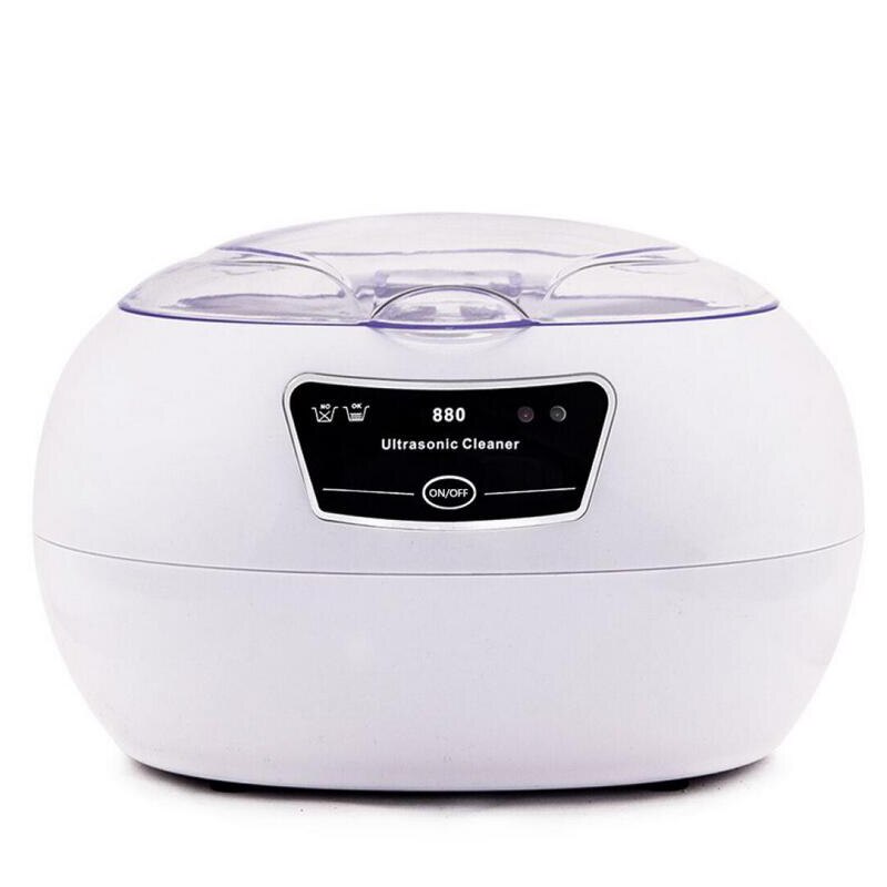 Limpiador ultrasónico de 600 ml, generador de joyería, reloj Dental, gafas, cepillos de dientes, herramienta de limpieza ultrasónica para lavadora