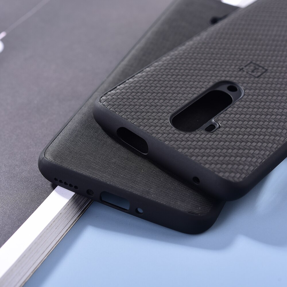 Originele Oneplus 7T Pro 8 8pro Nord Case Carbon Fiber Skin Hard Cover Shock-Proof Shell Voor oneplus 1 + 8T Nord N10 N 100