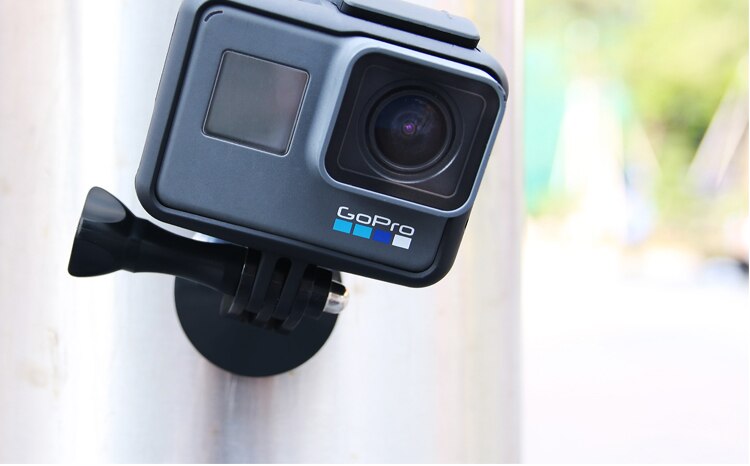 Montaje fijo de imán de succión + tornillo de tuerca de perno de perilla de pulgar para GoPro Hero 9 8 7 10 Xiaomi Yi 4K Mijia SJCAM SJ4000 SJ5000