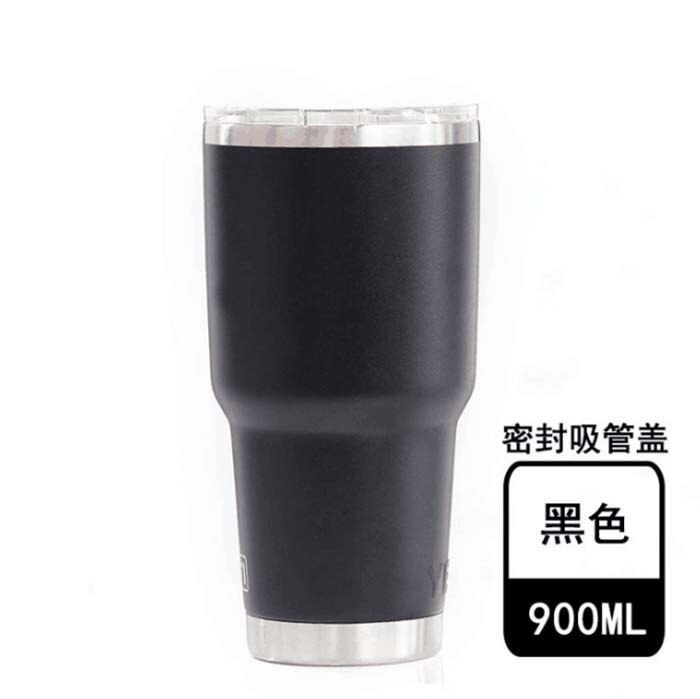 Double Wall Insulation Stainless Steel Tumbler Vacuum Travel Mug Cup Coffee 30oZ Vacuum Flasks: J1