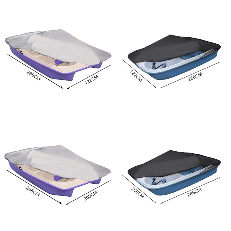 JayCreer Universal Pedal Boat Mooring Protective Cover, Dust Proof Waterproof JayCreer Universal Pedal Boat Mooring Prot