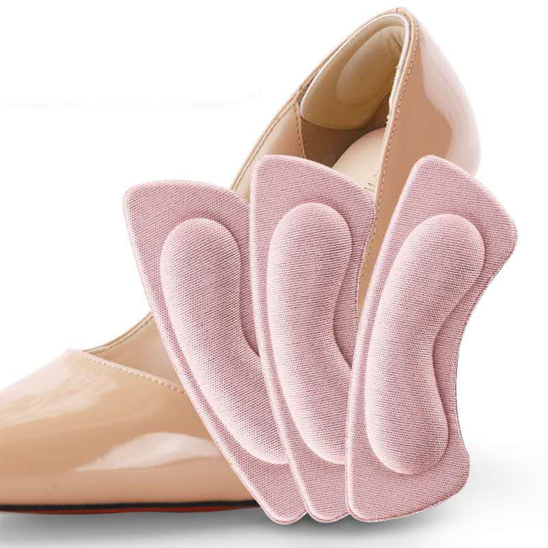 Semelles adhésives Anti-usure, 2 pièces, coussinets de talon, soulagement de la douleur, Patch autocollant, taille ajustable, chaussures, insérer la semelle intérieure, soins des pieds