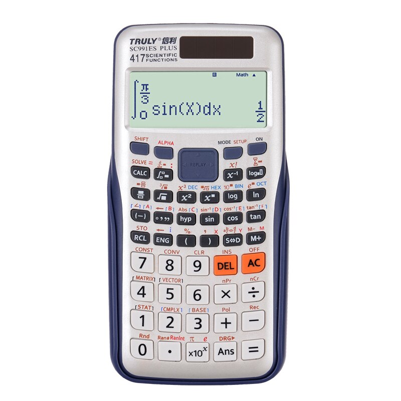 1pcs TRULY SC 991ES PLUS Calculus, Student Entrance Examination Calculator, Scientific Function Calculator: Default Title