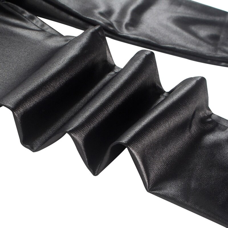 Girls Faux Leather Polyester Spandex Leggings Children Pants Leather Girls Pants 3-12Y S2