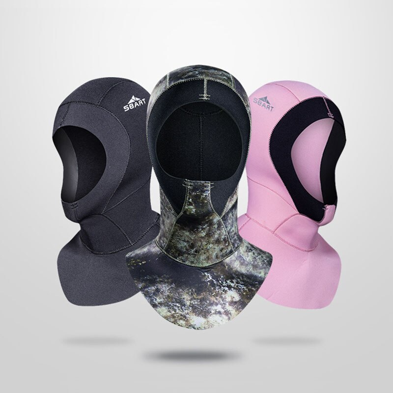 SBART 3mm neoprene dive hood cap for scuba diving cold water scuba dive sports Cap Waterproof keep warming Brand