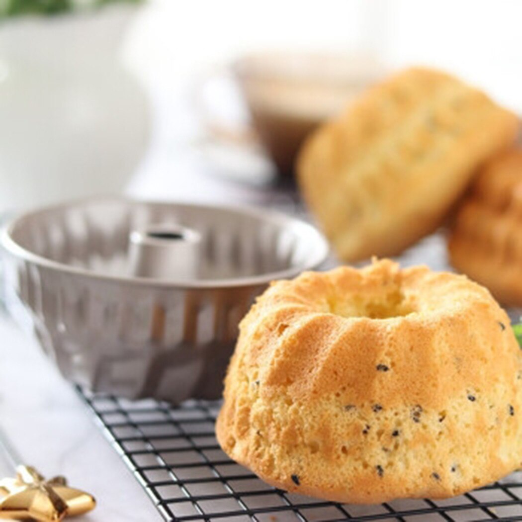 Non-stick Gecanneleerd Bakken Ring Cake Pan Tray Gerechten Keuken Accessoires Siliconen Mal Taart Decoreren Gereedschappen Bakvormen Voor Oven