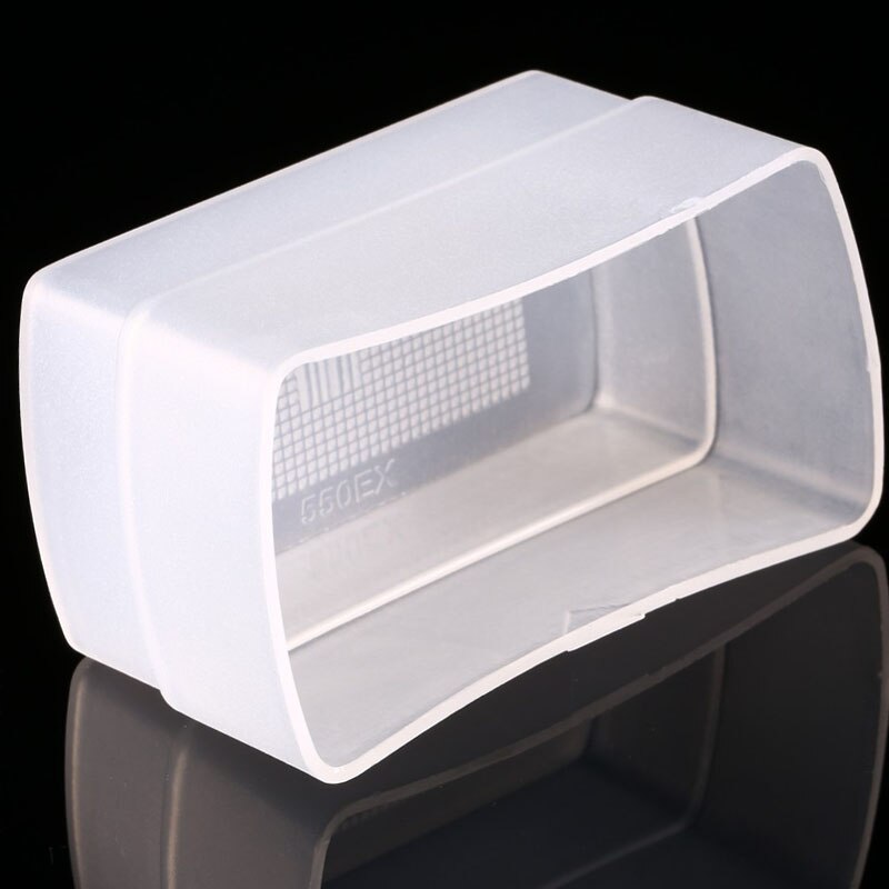 Flash rebond Flash diffuseur Flash Speedlite boîte à lumière douce pour Canon speedlite 550EX couvercle de diffuseur Flash