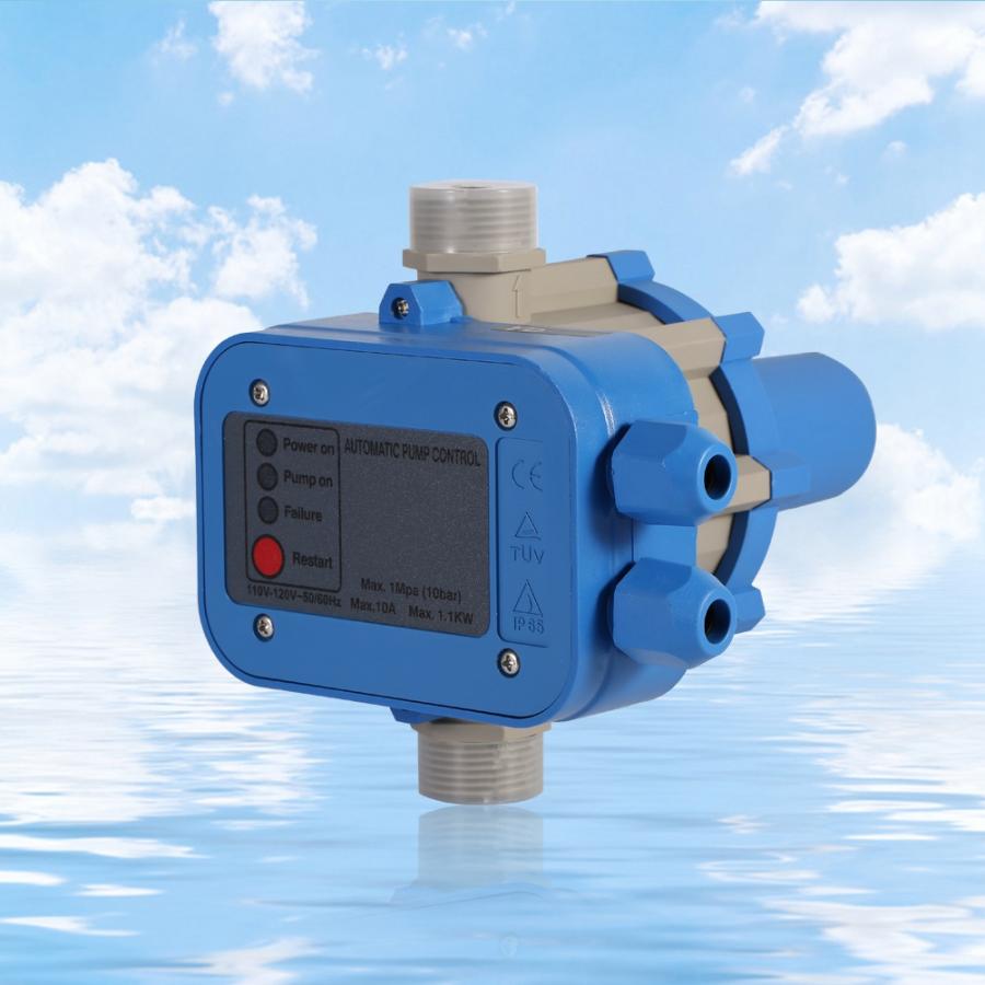 1.1KW 110V 30A / 10A Automatic Water Pump Pressure Controller 10 Bar Electric Electronic Switch Control Unit