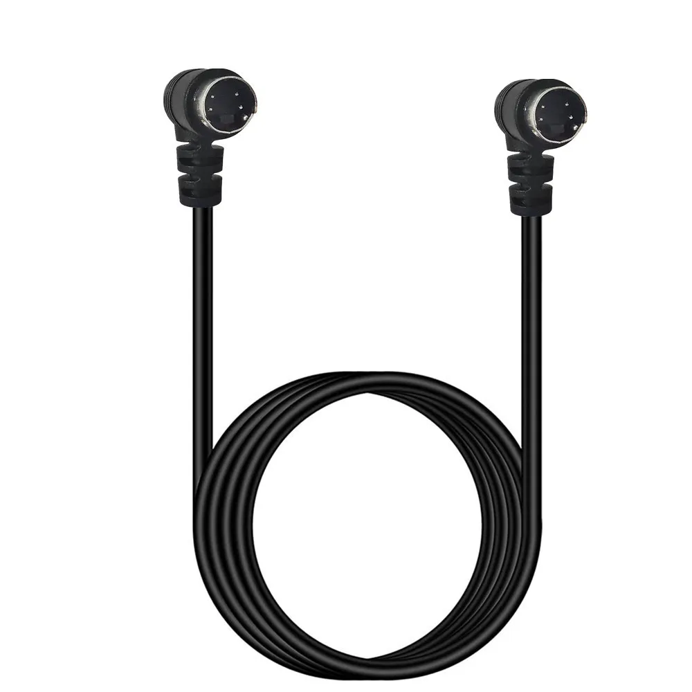 S-video - s-videokabel 4- pinners svhs gullbelagt for videokameraer, hjemmekinoanlegg, dss-mottakere, videospillere, dvr-er, pvr-er, dvd-spillere