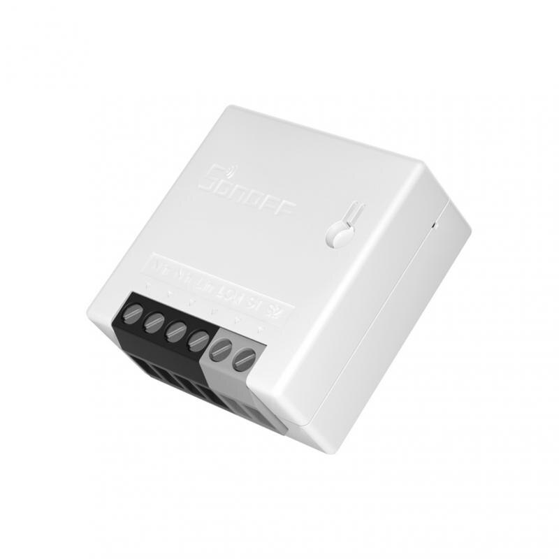 1/3/10pcs Sonoff MINI DIY Smart Switch Small Body Remote Control Wifi Switch Support An External Switch Work With Alexa Google