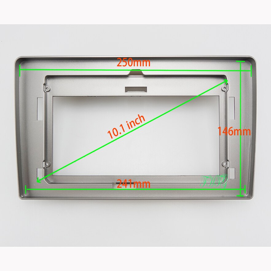 10.1 inch Fasxia Car Audio Frame Car Radio Fascia,gps navigation fascia panel is suitable HIACE