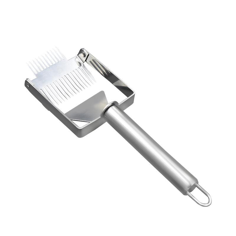 Multifunctional Stainless Steel Double Needle Beekeeping Tools Suitable for Uncapping Forks Honey Honeycomb Scraper