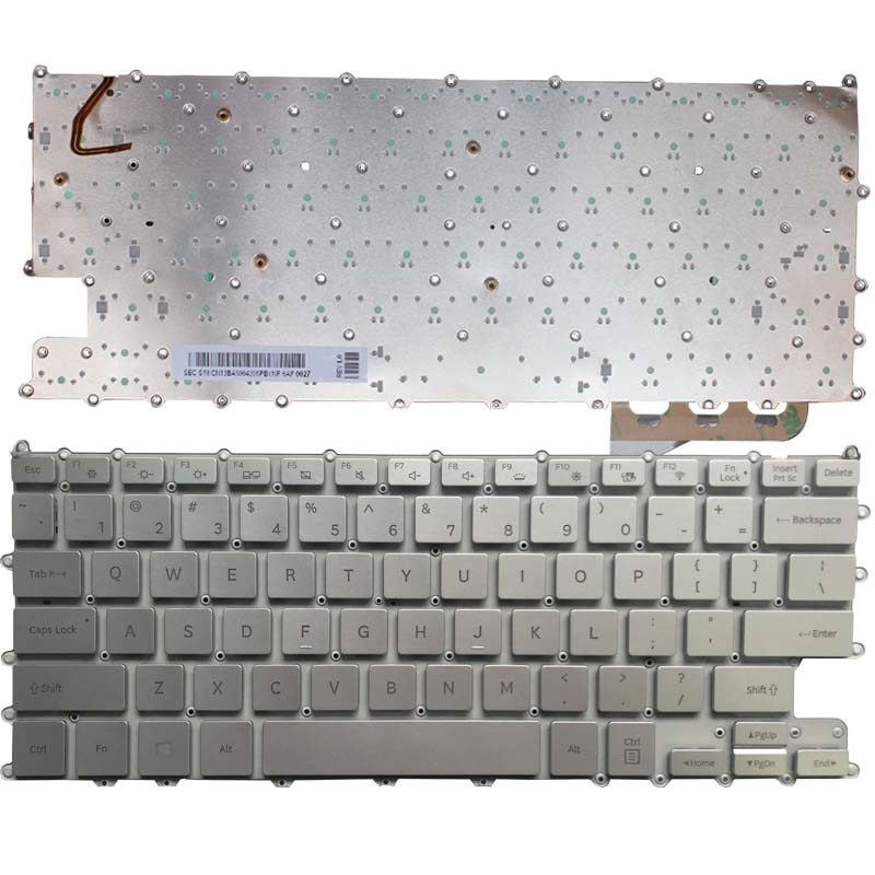 Us Laptop Toetsenbord Voor Samsung NP900X3N 900X3N Us Keyboard Sivler