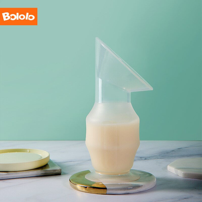 Bololo silica gel manual breast pump breast milk collector milk pump nipple sucker