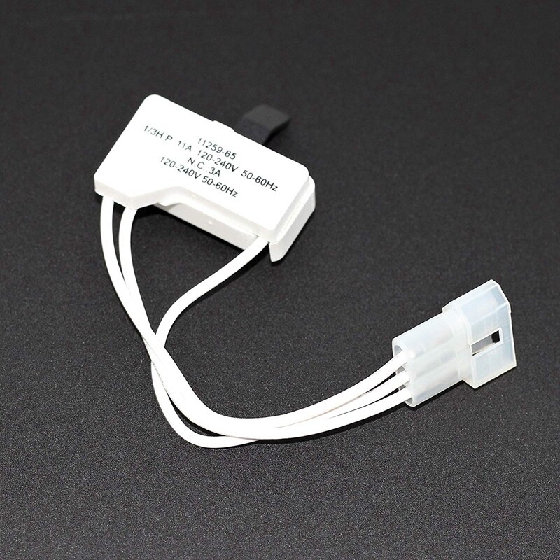 Interruptor de puerta de secadora para 3406109 3406107 Whirlpool, Kenmore, Sears, Maytag, Roper, Estate
