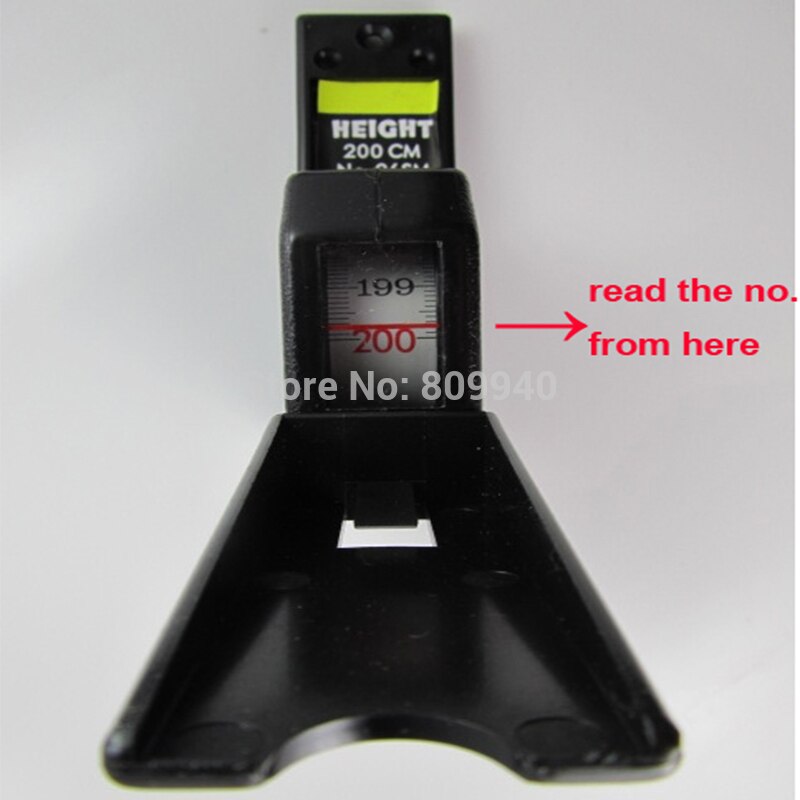 200 CM Two Colors Wall Mounted Height Rod Meter Stadiometers Growth Ruler Height Rod Height Chart