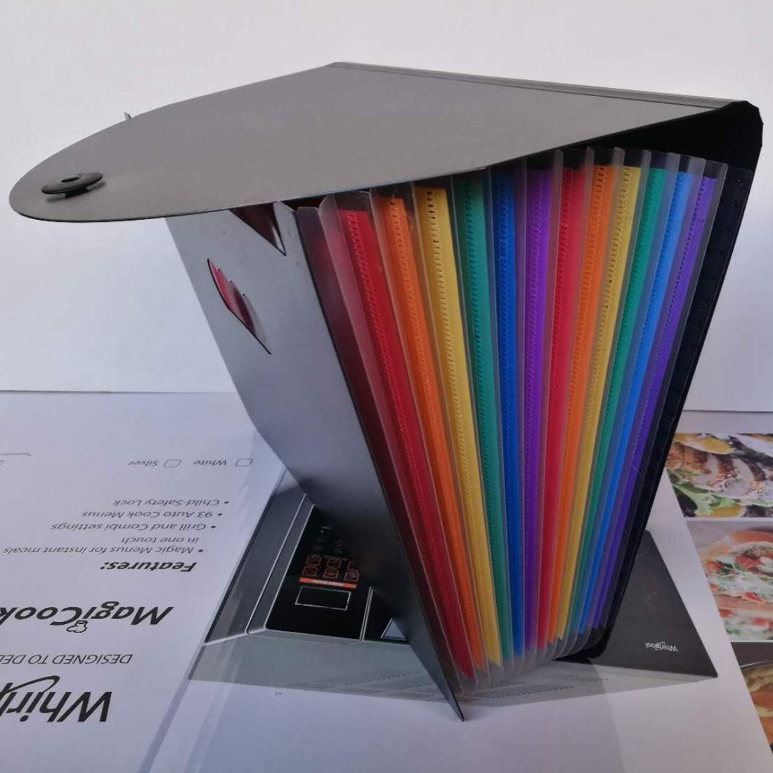 BLEL 12 Pocket Expanding Files Folder/ A4 Expandable File organizer/ Portable Accordion File Folder/ High Capacity Multico