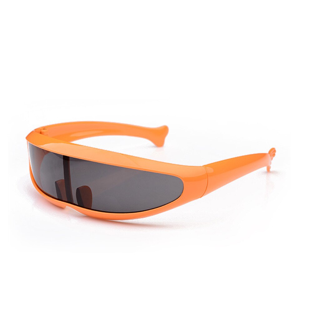 Unisex Hd Visuele Zonnebril Uv Bril Buitensporten Zonnebril Dolfijn Riding Bril Fishtail Outdoor Bril Mannen En Vrou: Oranje