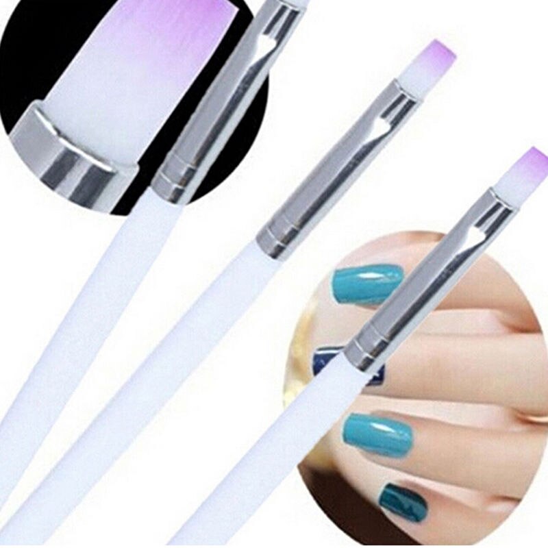 2 stk/parti nail art pensel penne negle børster uv gel neglelak maleri tegne pensler sæt manicure værktøj sæt sæt